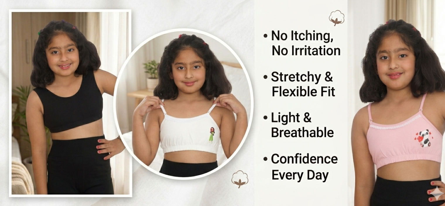 Training Bra vs Sports Bra vs Starter Bra: Complete Guide for Indian Moms