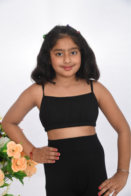 Everyday Padded Bra Black for Girls